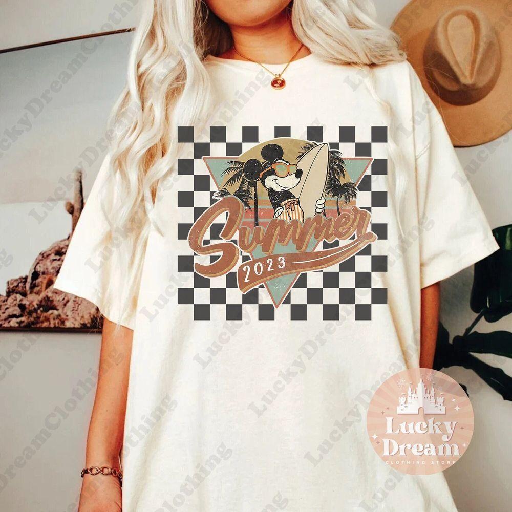 Retro Disney Mickey Summer 2023 Vuitino Shirt